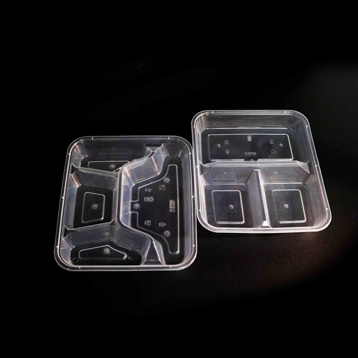 Catering Grade Divided Plastic Food Containers - For Every Event (12)