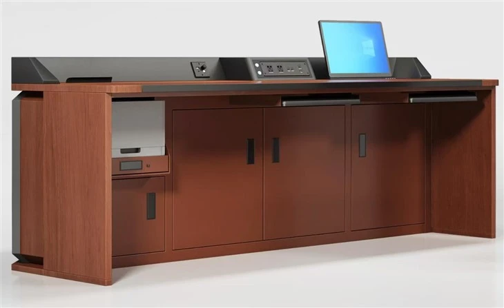 Intelligent Police Interrogation Table All-in-One Design with Real-time Data Integration (3)